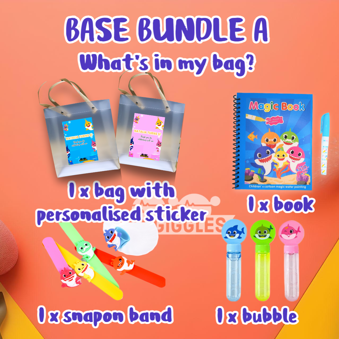 Baby Shark Goodie Bag Prepacked Goodie Bag MsGiggles Kids