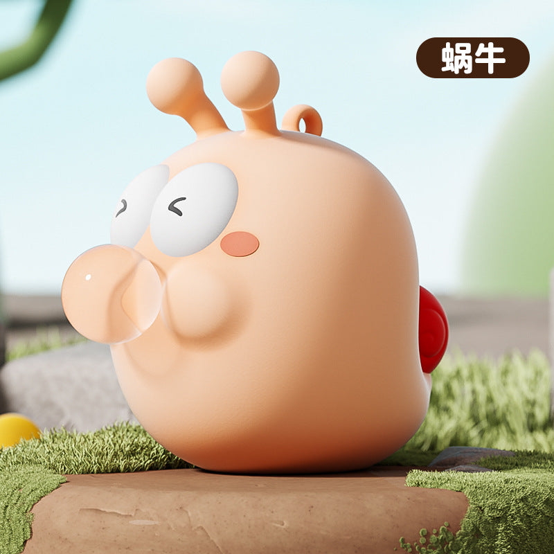 Cute bubble blowing stress ball toy for kids with animal design for sensory play and stress relief