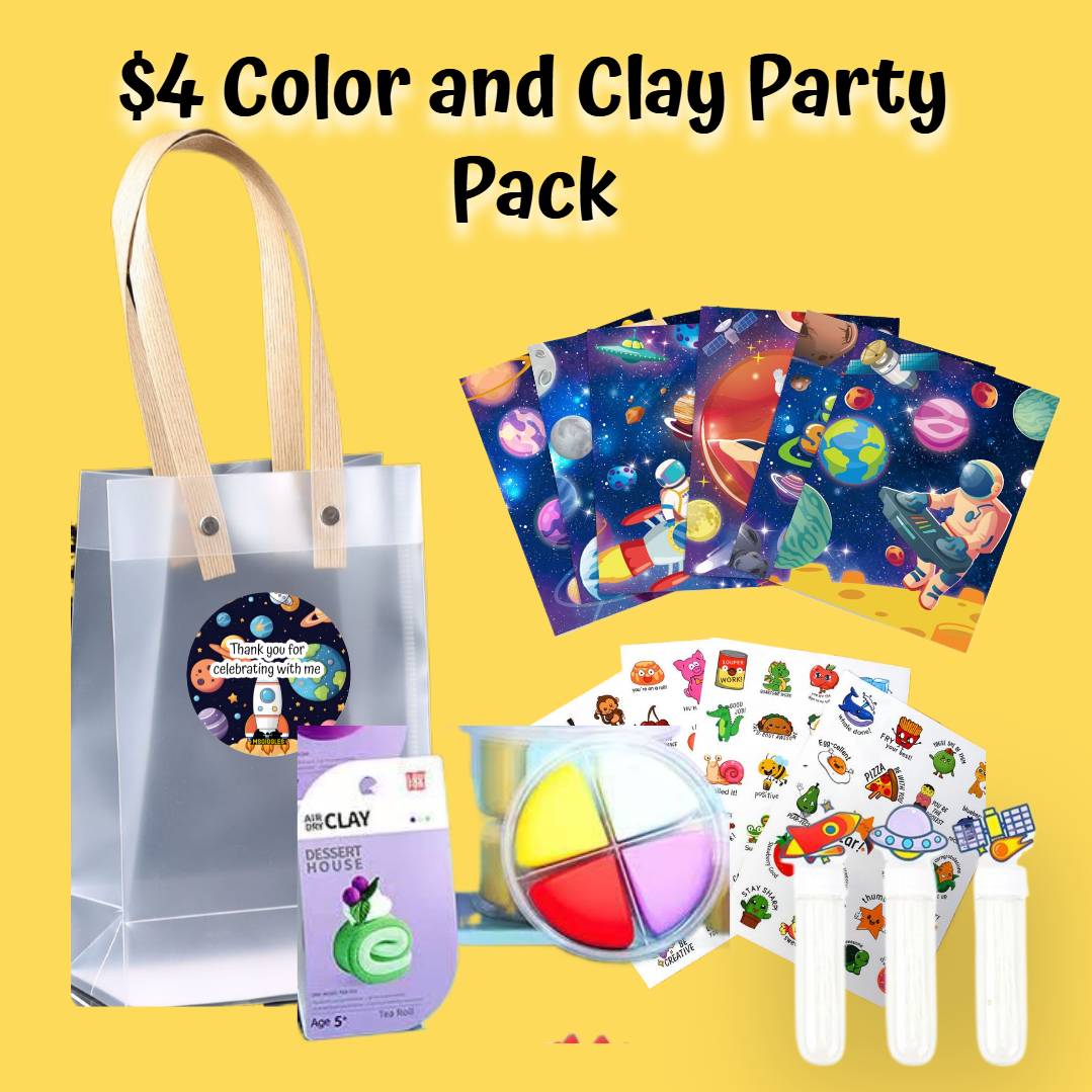 $4 Color & Clay Party Pack