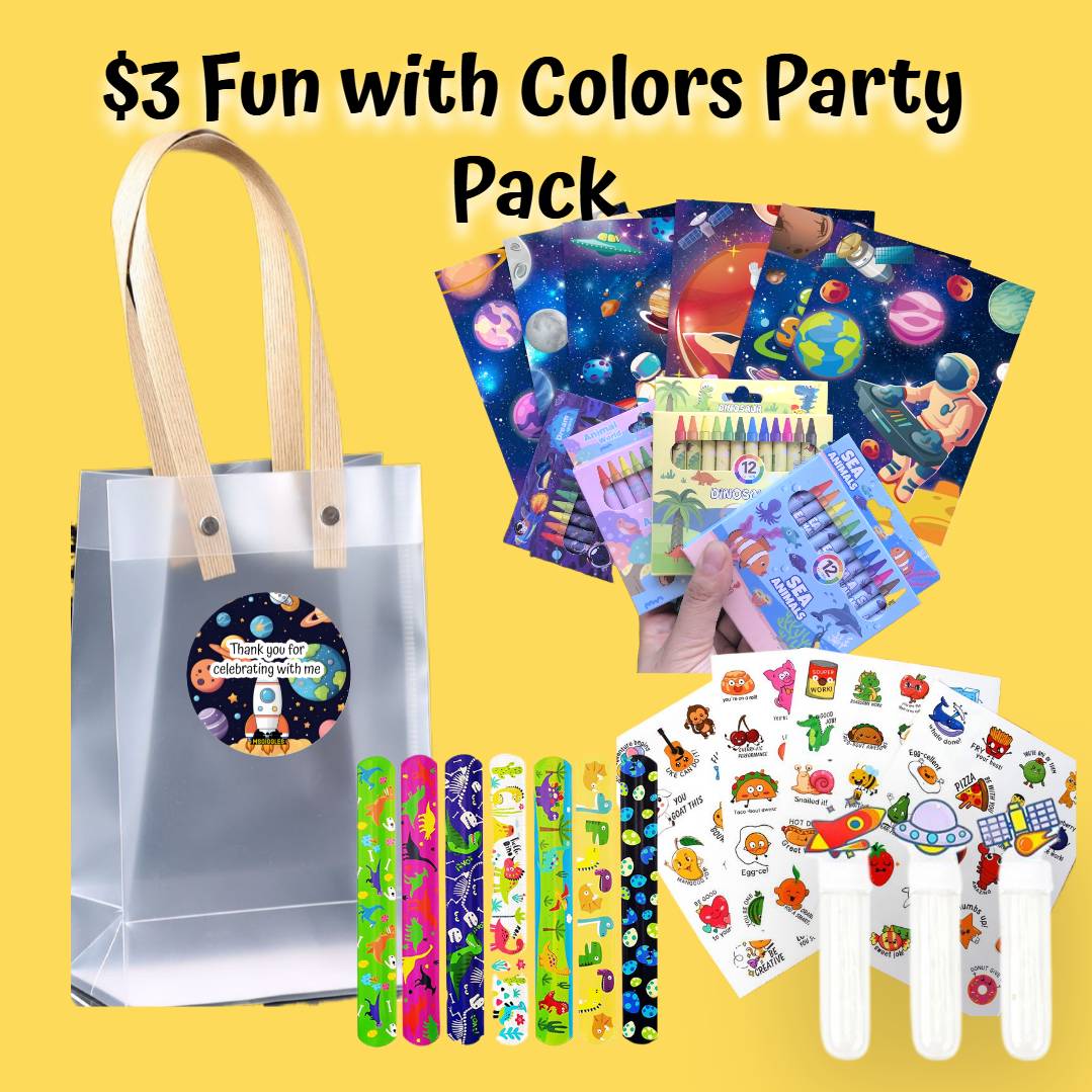 $3 Fun with Colors Party Pack