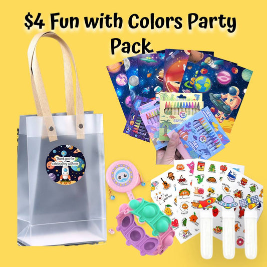 $4 Fun with Colors Party Pack