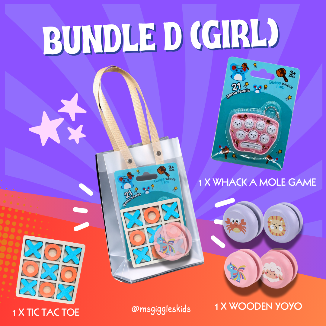 Challenge A Friend Party Pack with games and yoyo, ideal for kids' celebrations.