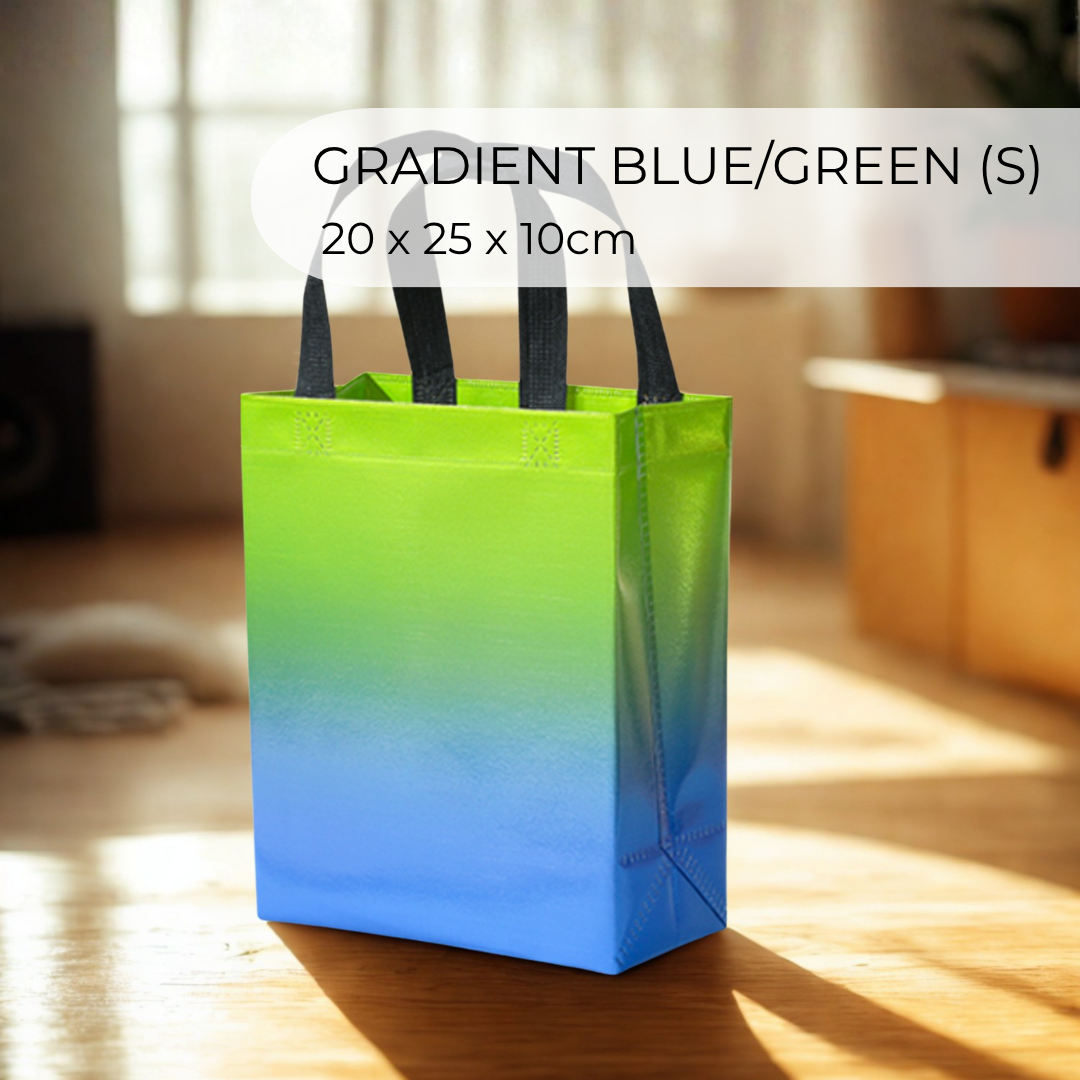 Master gift bag packaging options with transparent PVC and eco-friendly bags in various sizes