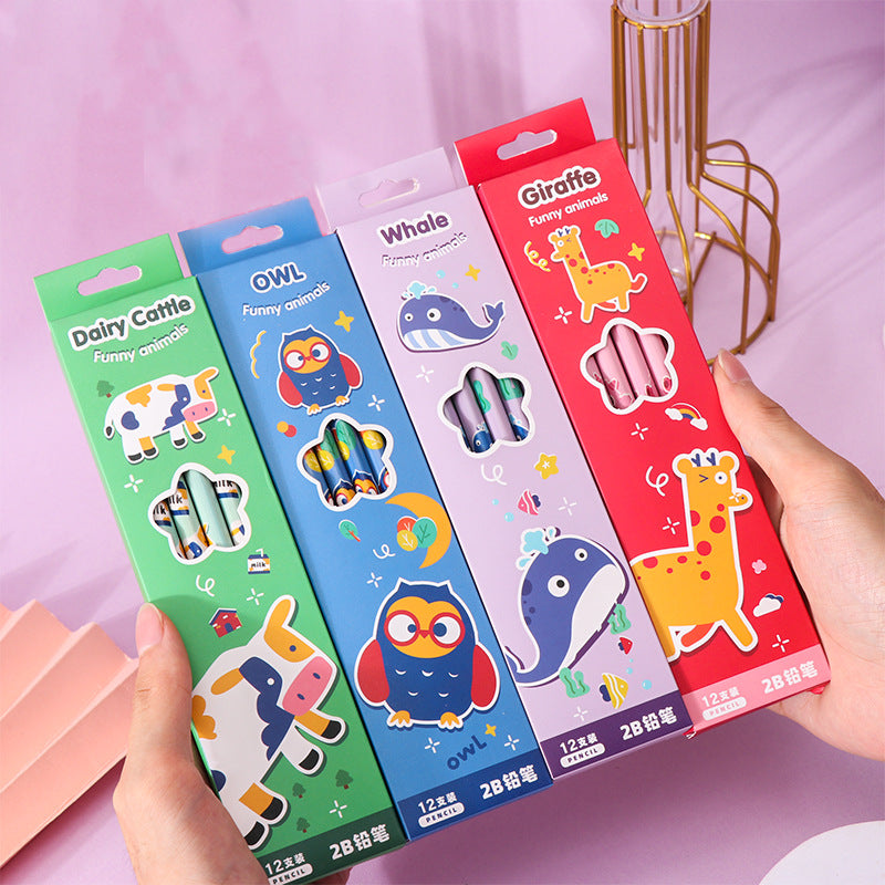 2B Pencils2B Pencils (12pc/box)MsGiggles Kids