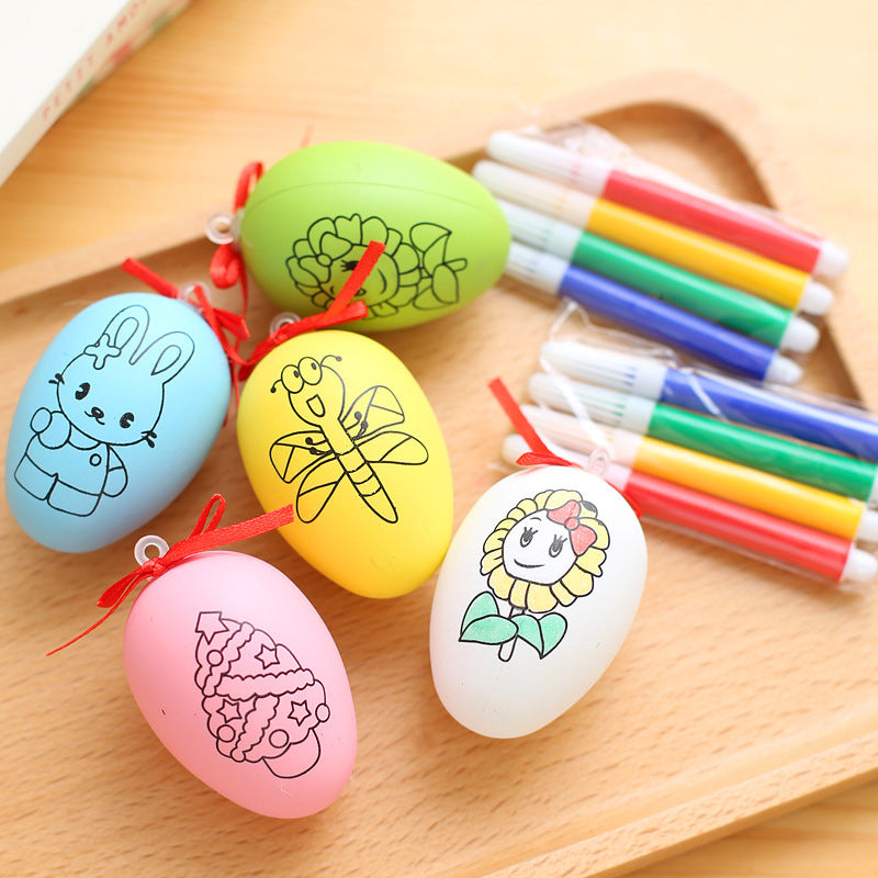 DIY Colouring Egg