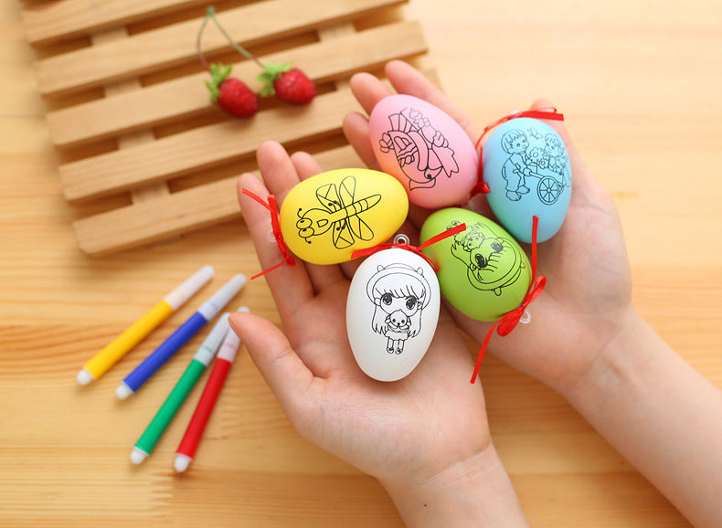 DIY Colouring Egg