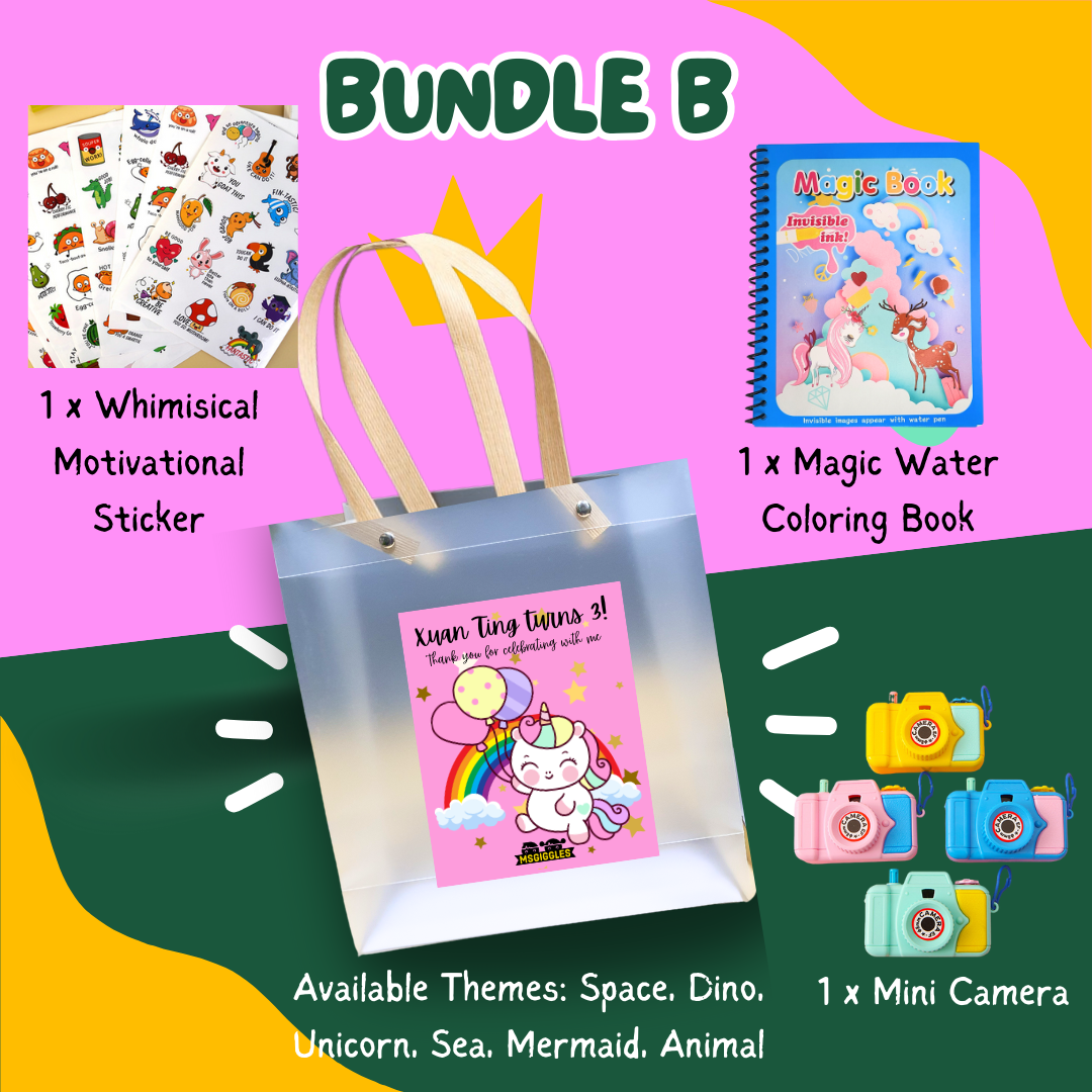 $3.50 My First Doodles Goodie Bag | Prepacked Birthday Party Favours