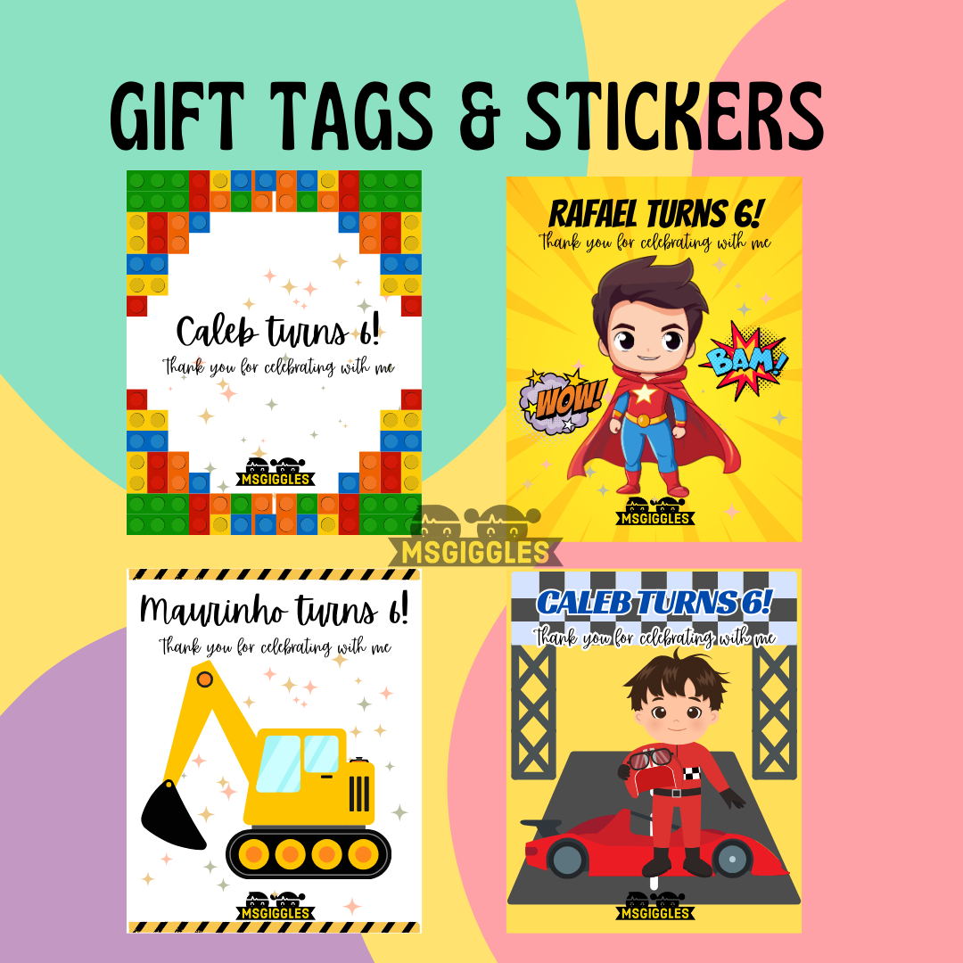 Gift Tags & Stickers