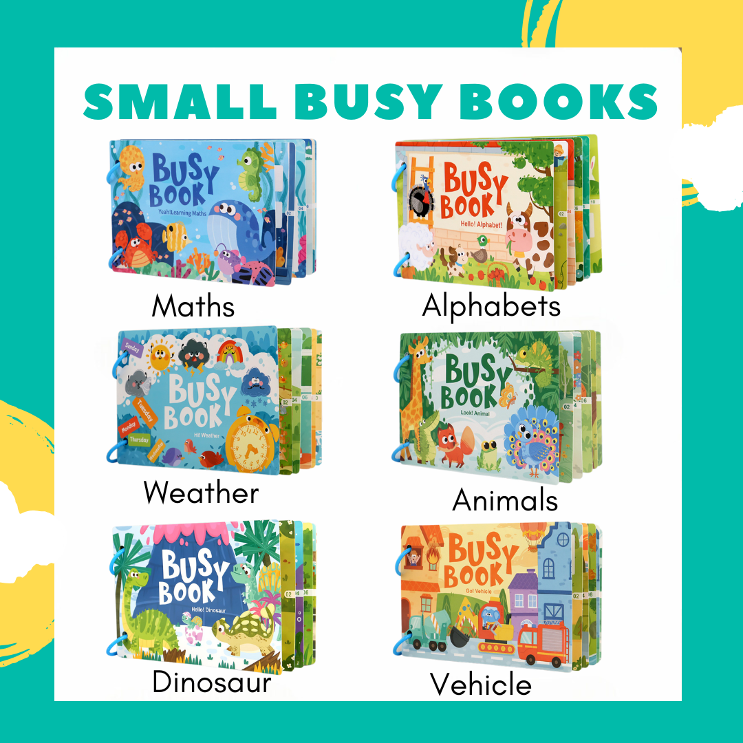 Busy Books for PreschoolersBusy Books for Preschoolers (Various Topics & Themes)MsGiggles Kids