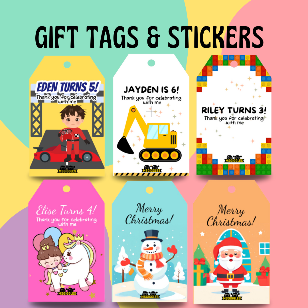 Gift Tags & Stickers