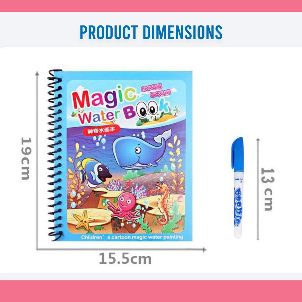 Magic Water Coloring Book