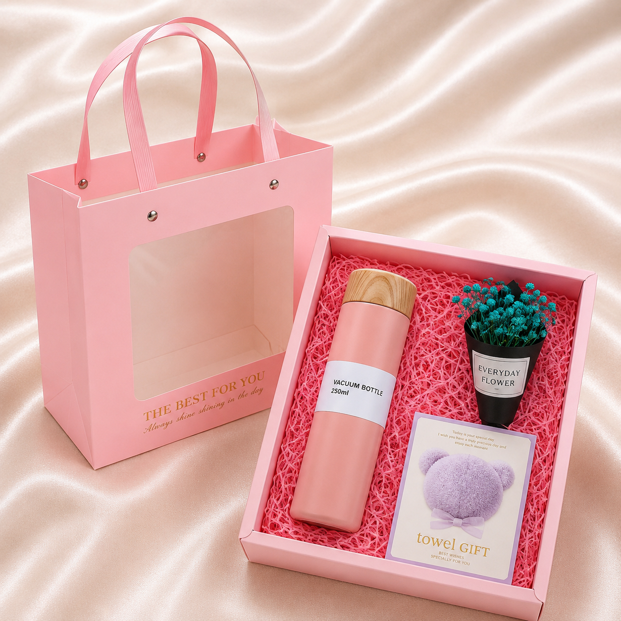 Teacher's Day Gift Set with cards and stationery items