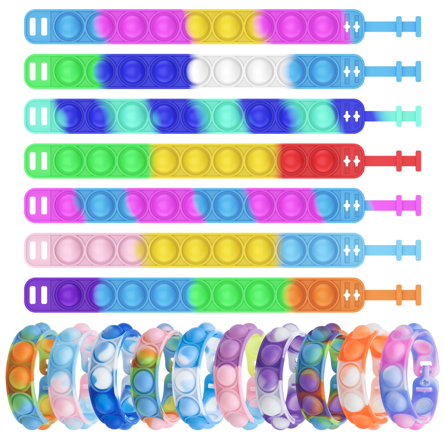 Kids Size Pop It Bracelets