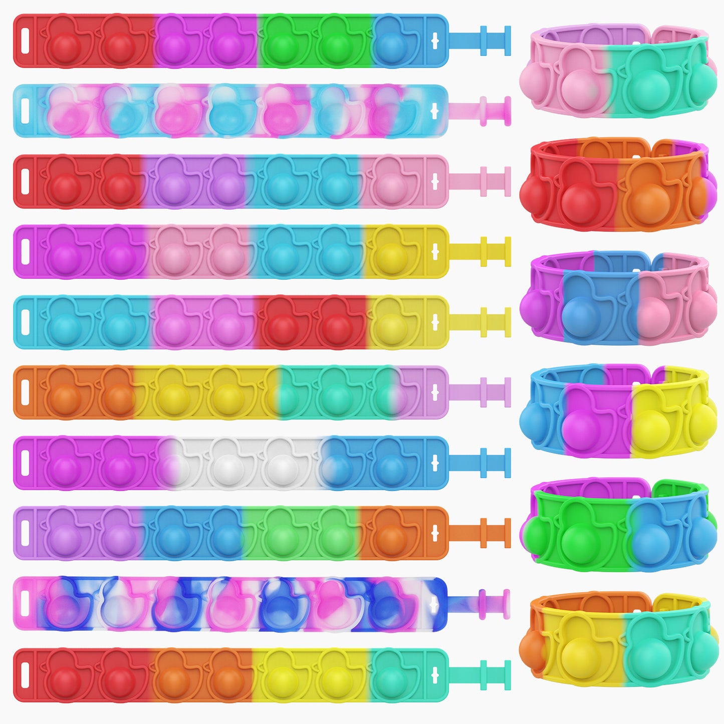 Kids Size Pop It Bracelets