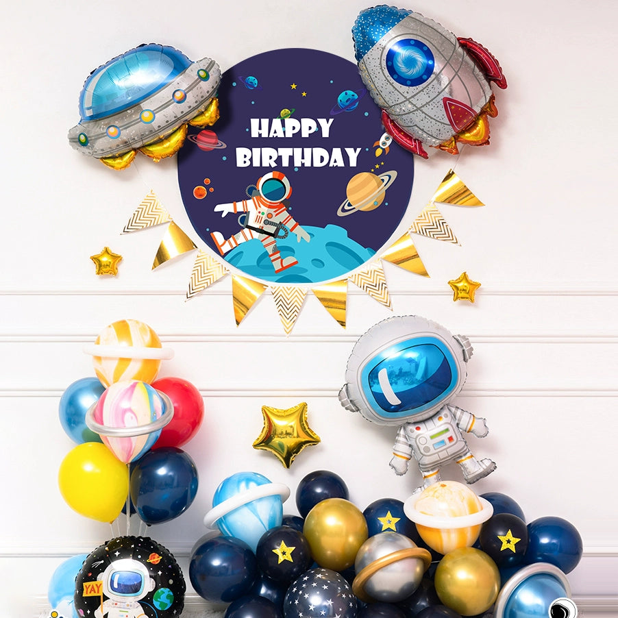 Space Birthday BalloonSpace Birthday Balloon SetMsGiggles Kids