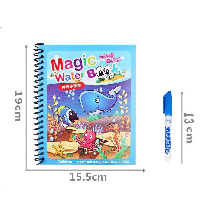 Magic Water Coloring BookMagic Water Coloring BookMsGiggles Kids