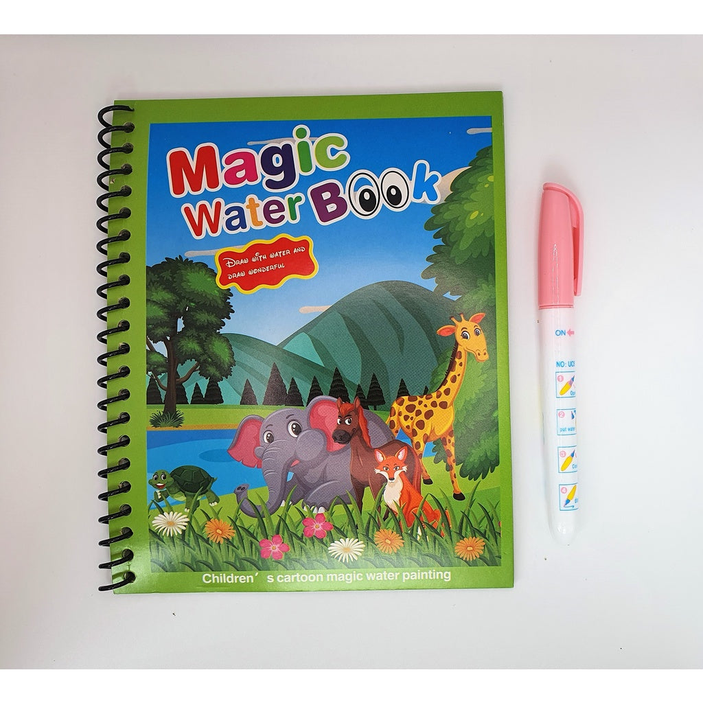 Magic Water Coloring BookMagic Water Coloring BookMsGiggles Kids