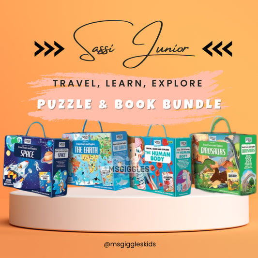 Sassi Junior Travel, Learn, Explore Puzzles for Kids