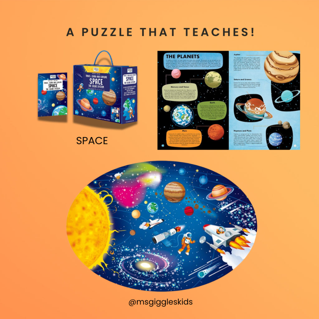 Sassi Junior Travel, Learn, Explore Puzzles for Kids