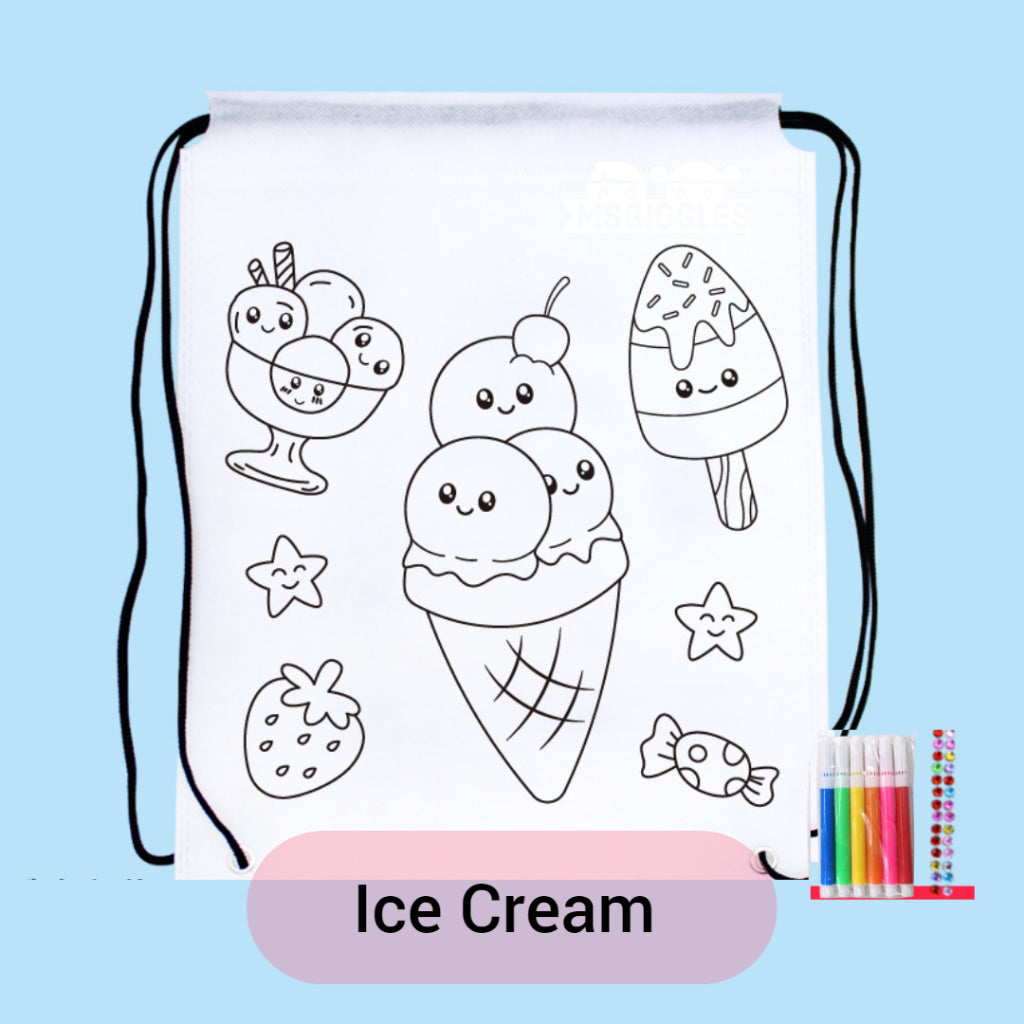 DIY Coloring Backpack (Non Woven)