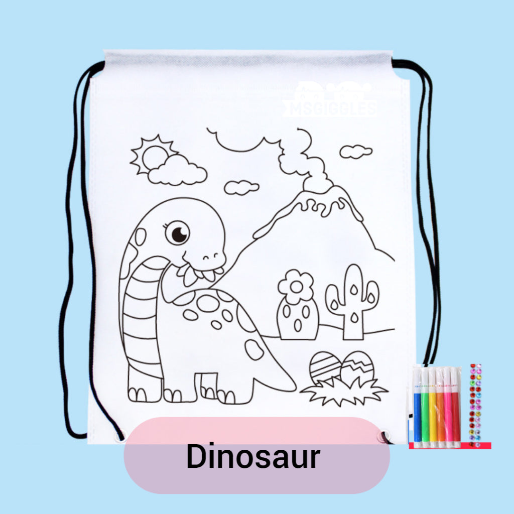 DIY Coloring Backpack (Non Woven)