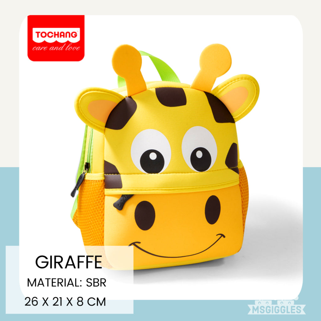 Preschool Kids Backpack with Cartoon Animals (Waterproof and Ergonomic)