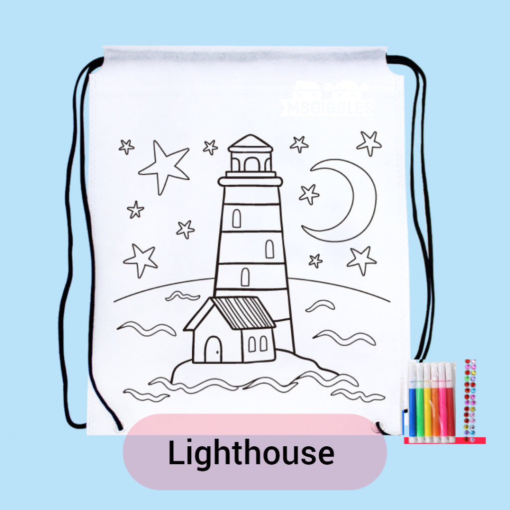 DIY Coloring Backpack (Non Woven)