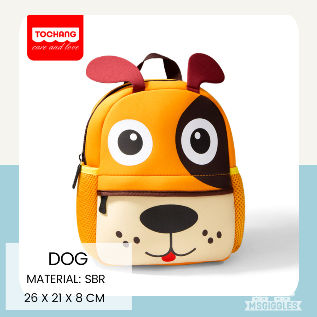 Preschool Kids Backpack with Cartoon Animals (Waterproof and Ergonomic)