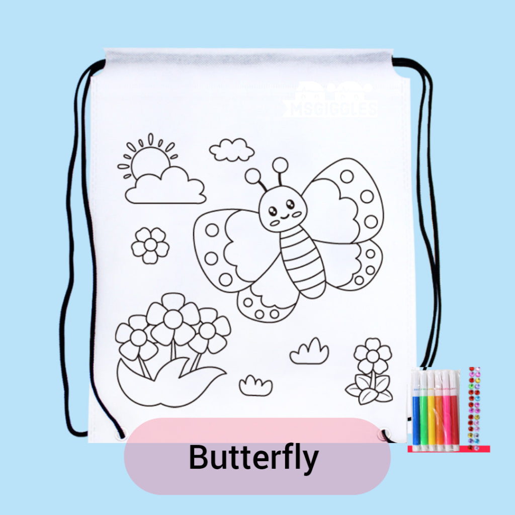 DIY Coloring Backpack (Non Woven)