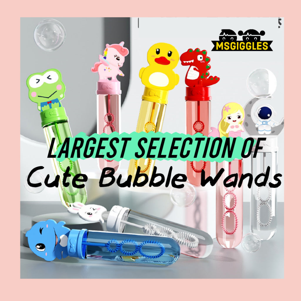 Cute Bubble WandsCute Bubble Wands (Assorted Designs)MsGiggles Kids