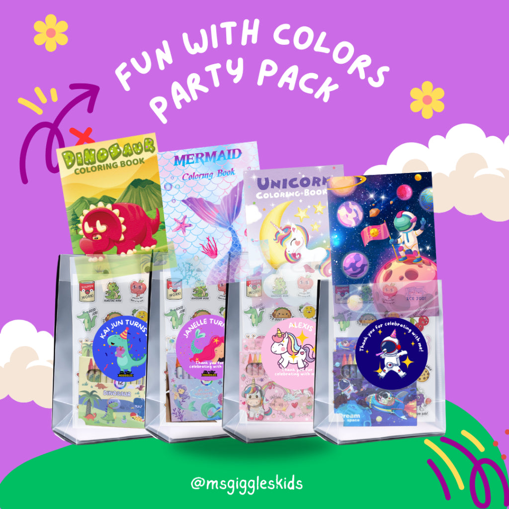 Fun with ColorsFun with Colors Party PackMsGiggles Kids