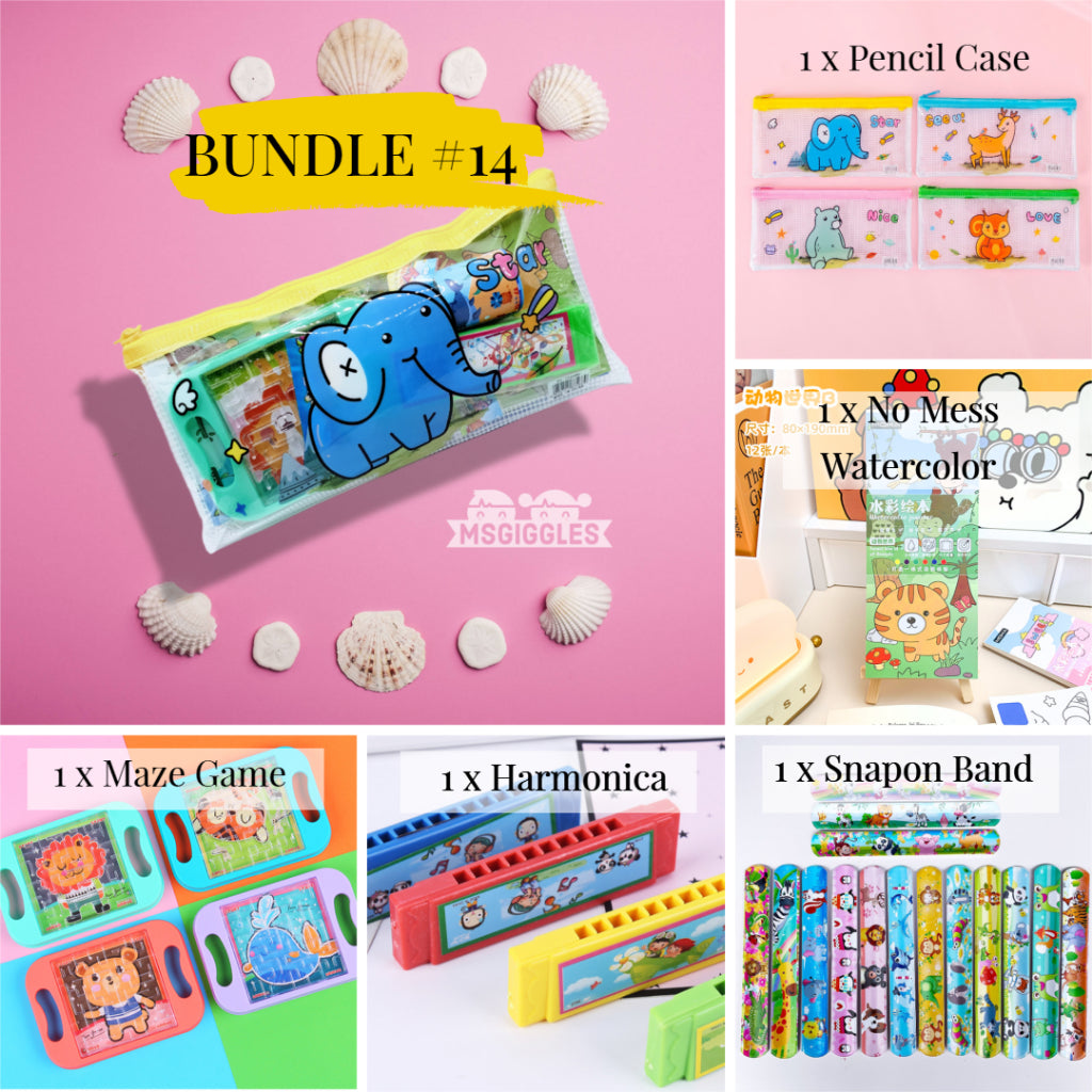 Prepacked Pencil Case Goodie Bag Bundle