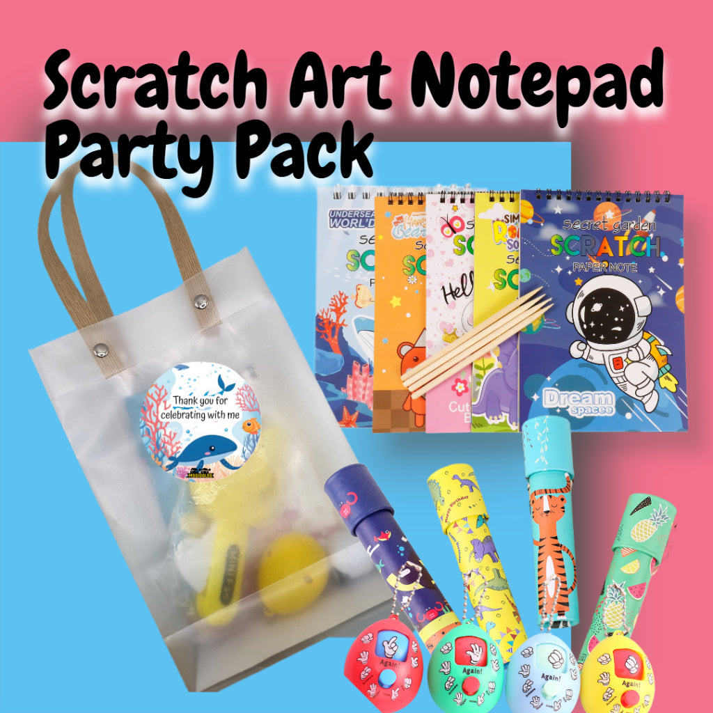 Scratch Art Party Pack