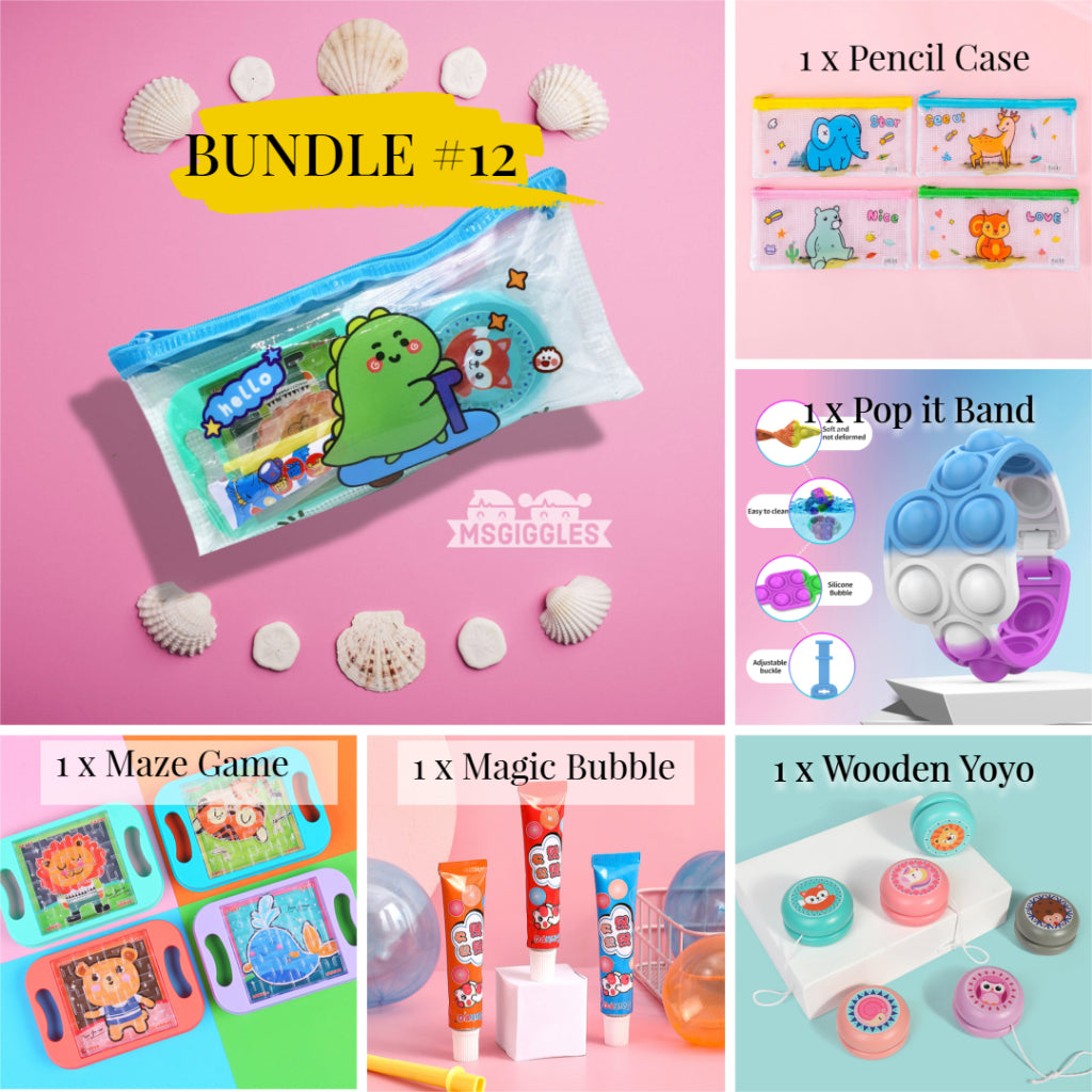 Prepacked Pencil Case Goodie Bag Bundle