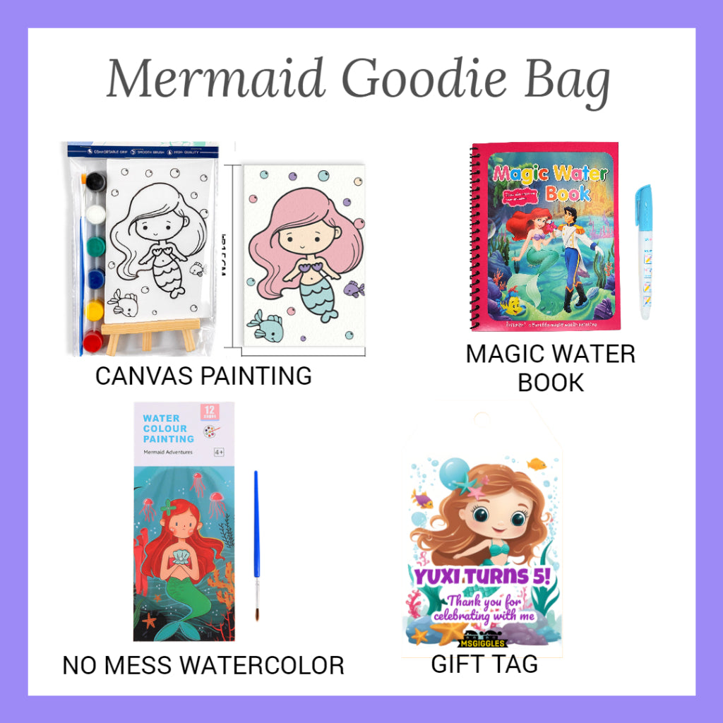 Build-Your-Own Mermaid Themed Fun Pack