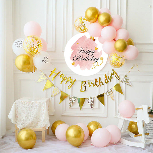 Instaworthy Birthday Balloon Set (Pink)