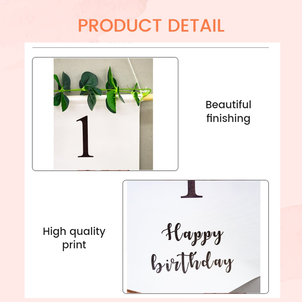 Vintage Birthday Banner